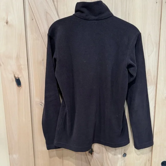Patagonia 1/4 Quarter Zip Fleece Pullover Sweater Stand-Collar Brown Size Small - Picture 3 of 10